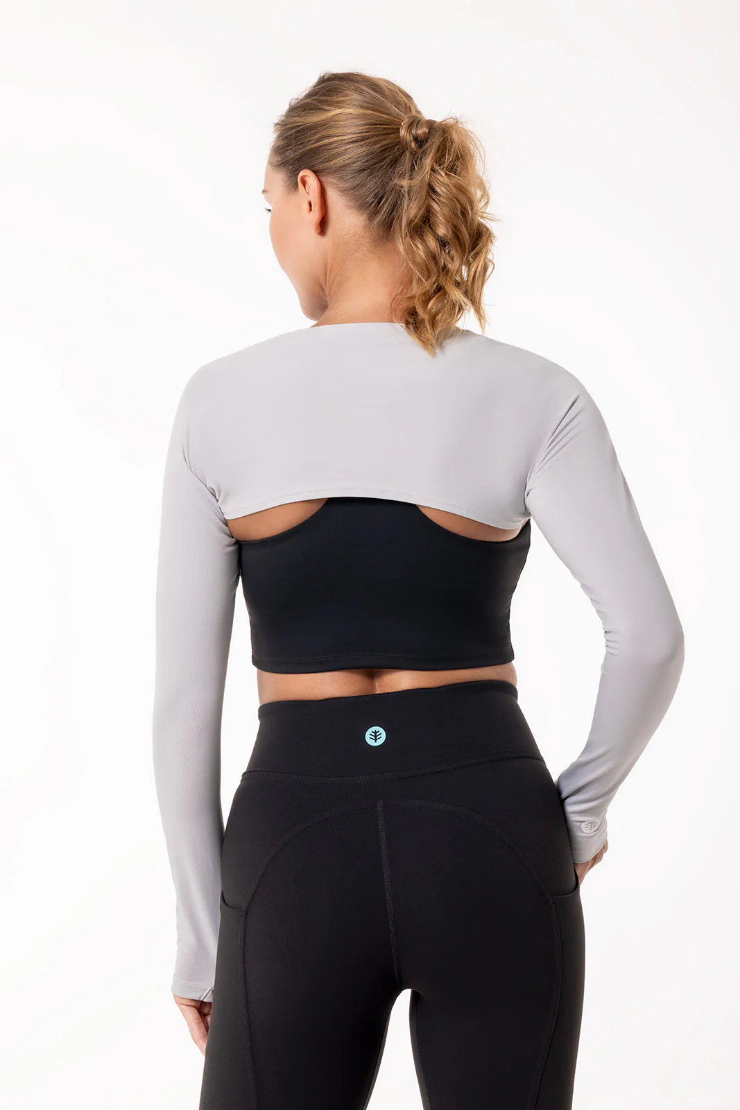 Women's Larix Shoulder Sleeves | Sleek Grey - Image 5