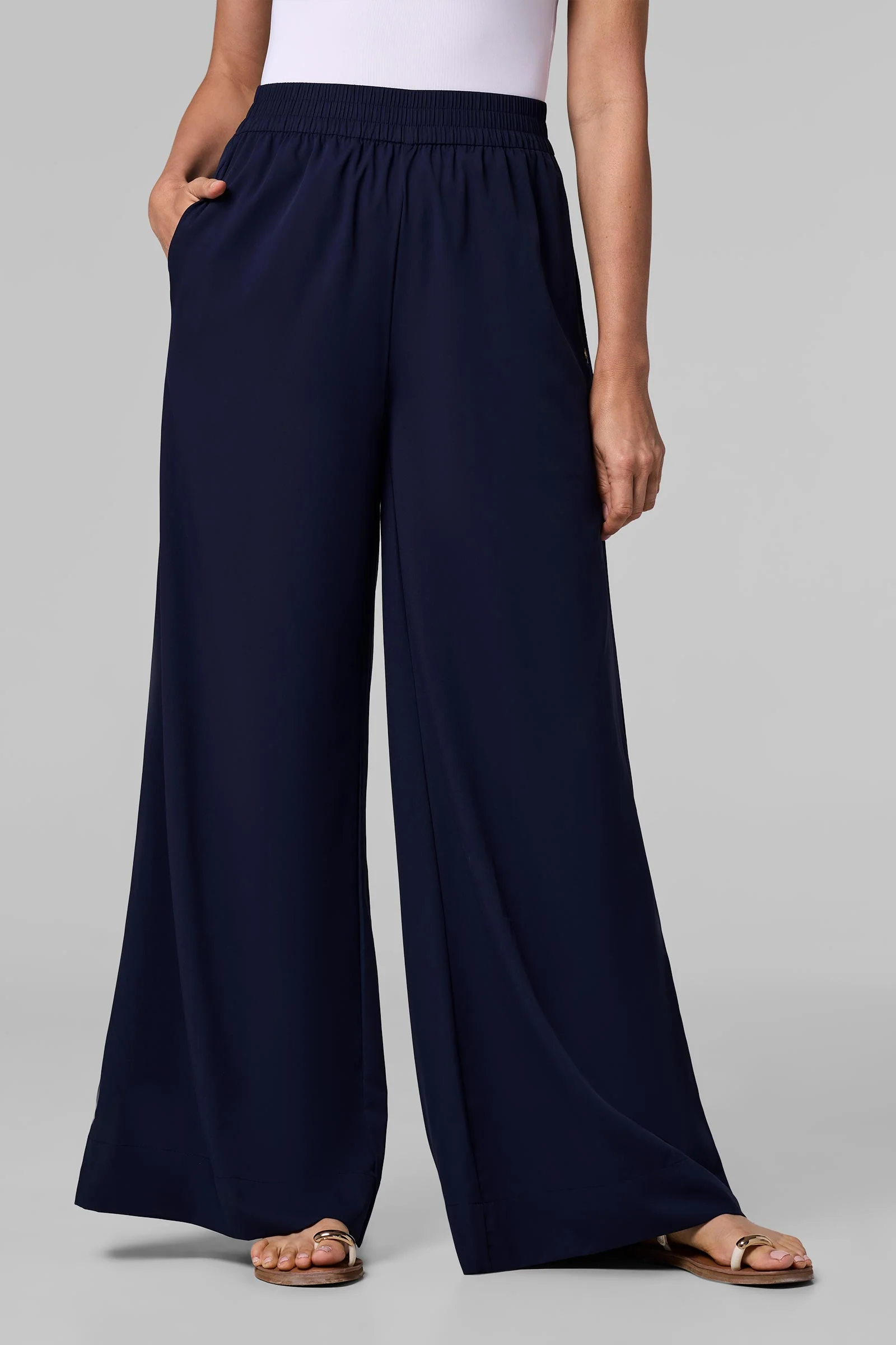 Women's Leros Wide Leg Pants | Regular Parent - Image 4
