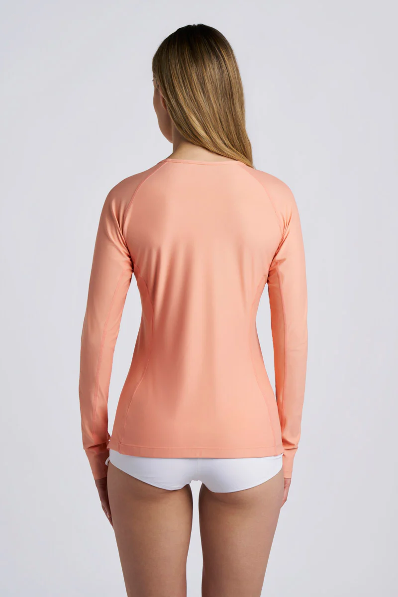 Women's Hightide Lite Long Sleeve Swim Shirt | Soft Blush - Image 5