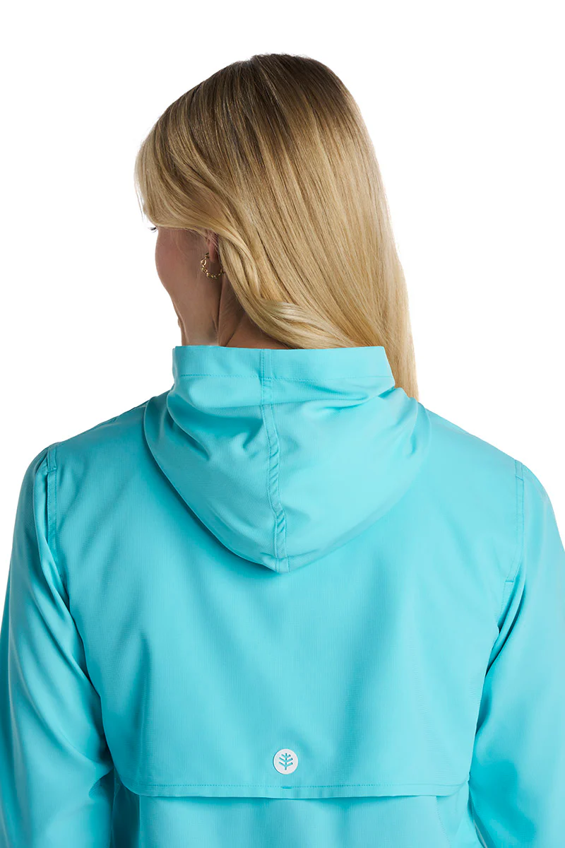 Iztapa Coastal Sun Shirt | Coolibar Blue - Image 5