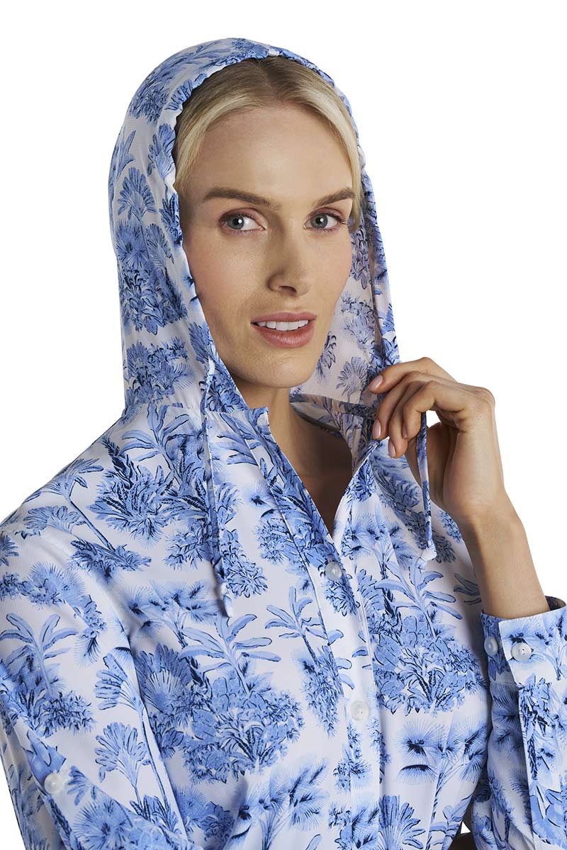 Iztapa Coastal Sun Shirt | Periwinkle Isla Bonita - Image 7