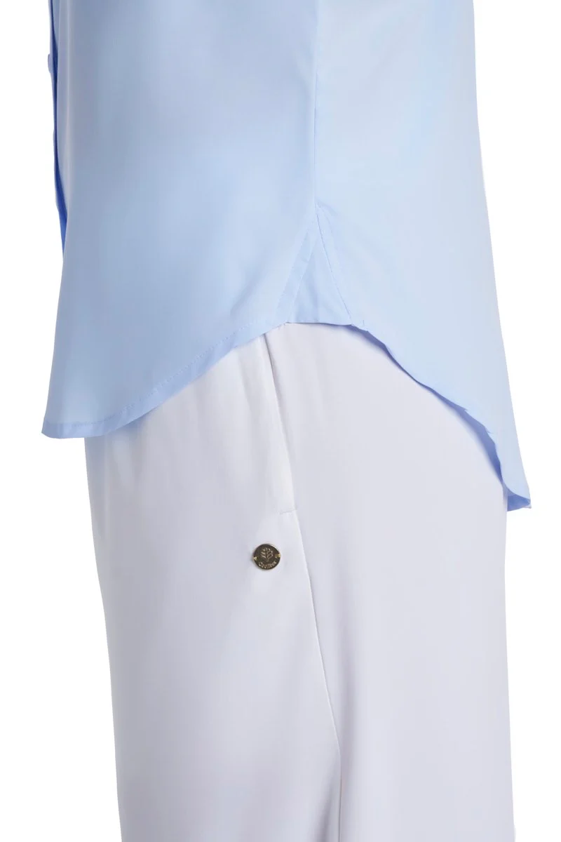 Women's Rhodes Long Sleeve Shirt | Periwinkle - Image 7