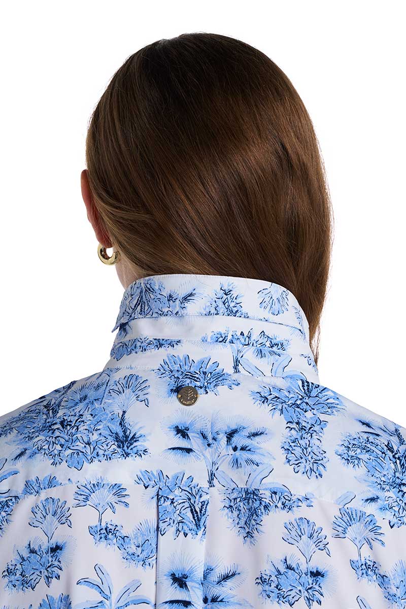 Women's Rhodes Long Sleeve Shirt | Periwinkle Isla Bonita - Image 6