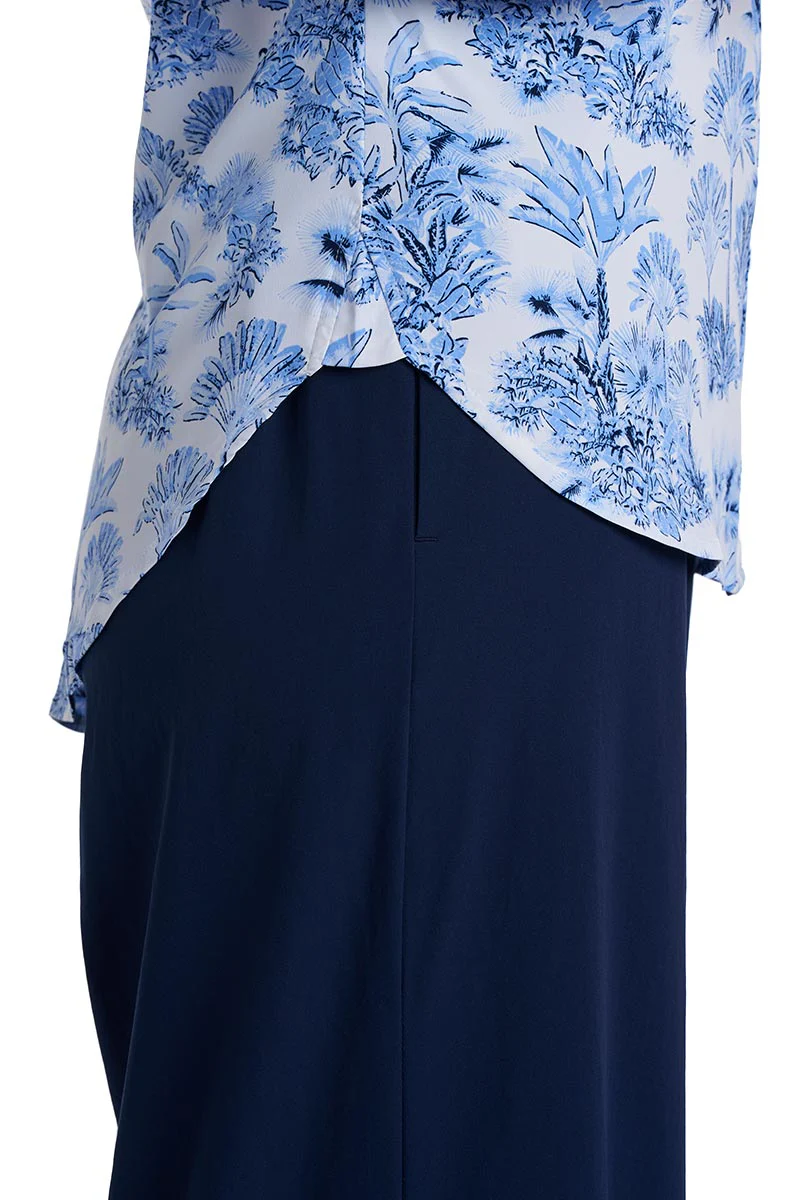 Women's Rhodes Long Sleeve Shirt | Periwinkle Isla Bonita - Image 8