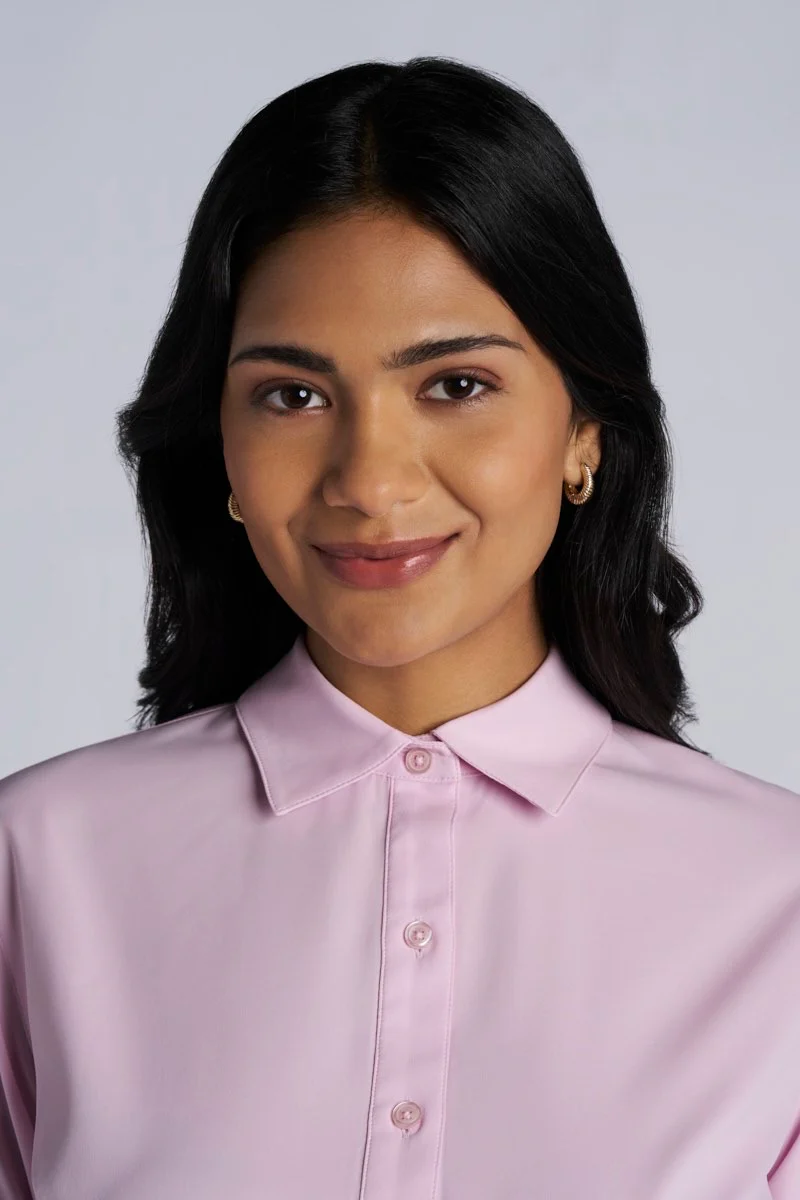 Women's Rhodes Long Sleeve Shirt | Powder - Image 2