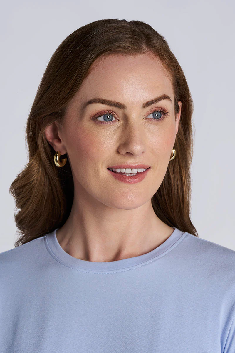 Women's Morada Everyday Long Sleeve T-Shirt | Periwinkle - Image 4