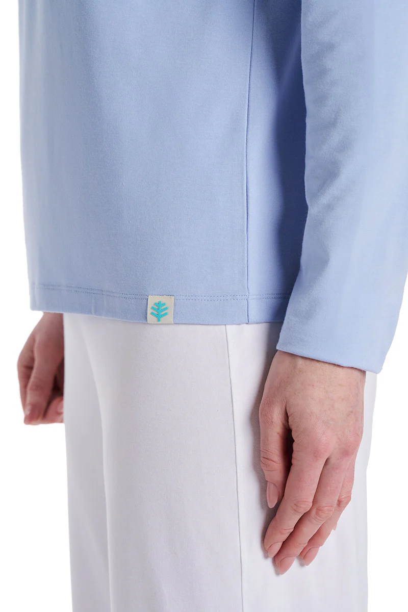 Women's Morada Everyday Long Sleeve T-Shirt | Periwinkle - Image 6