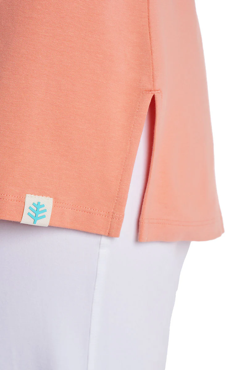 Women's Dania Long Sleeve T-Shirt with Thumbholes | Soft Blush - Image 5