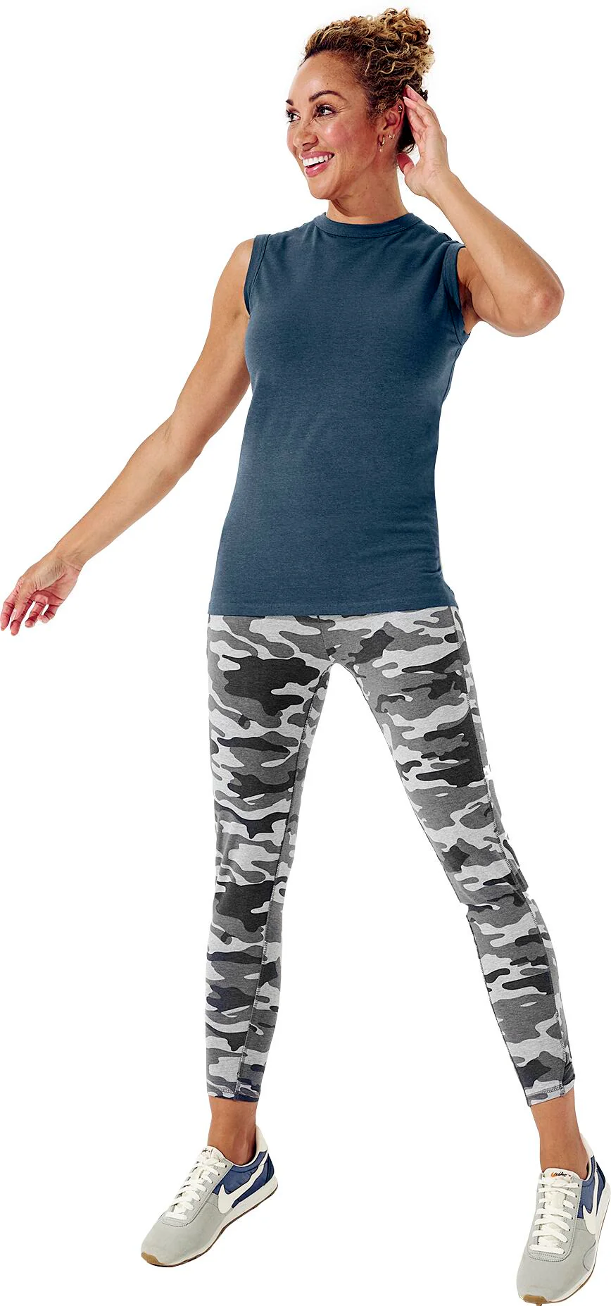 Women's LumaLeo High Neck Tank Top | Regular Parent - Image 7