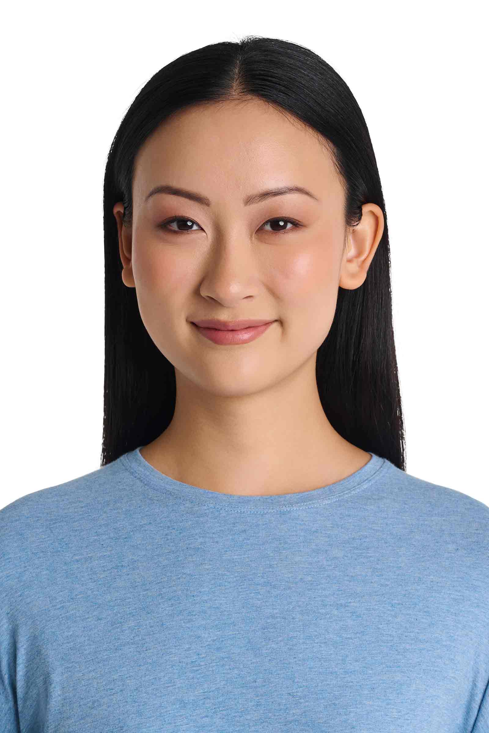 Women's LumaLeo Relaxed Long Sleeve T-Shirt | Light Blue Heather - Image 6