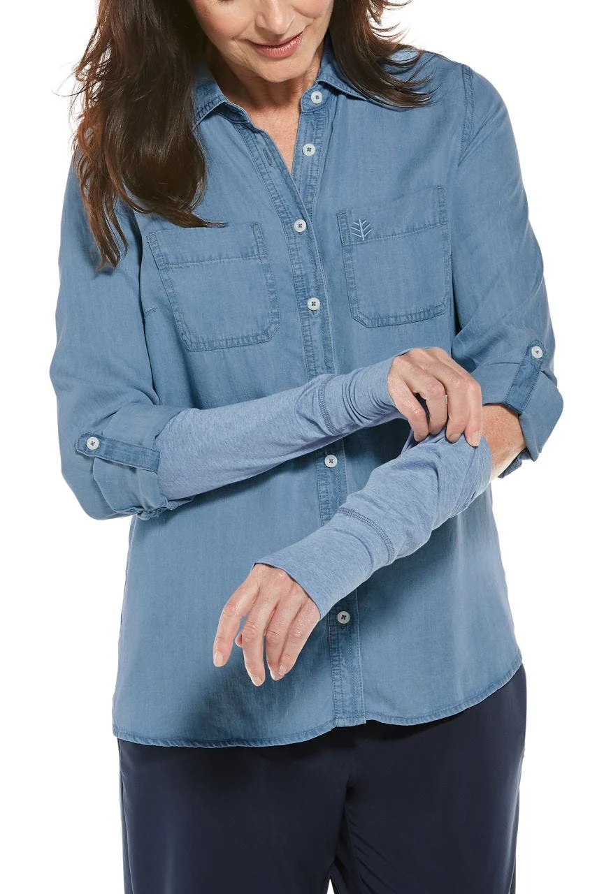 Women's Sun Sleeves with Thumbholes | Regular Parent - Image 5
