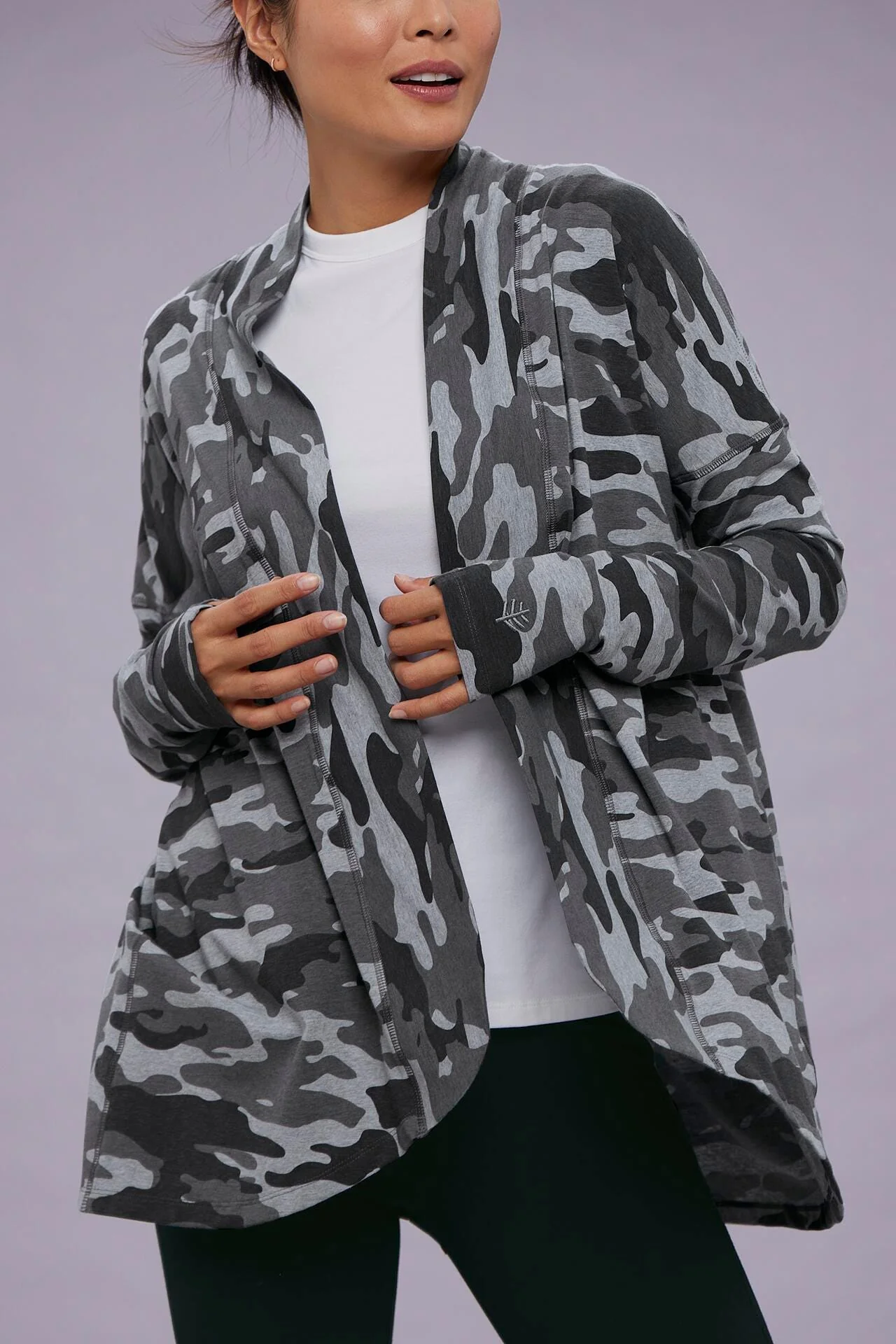 Women's Long Sleeve Sun Wrap with Back Slit | Clearance Parent - Image 2