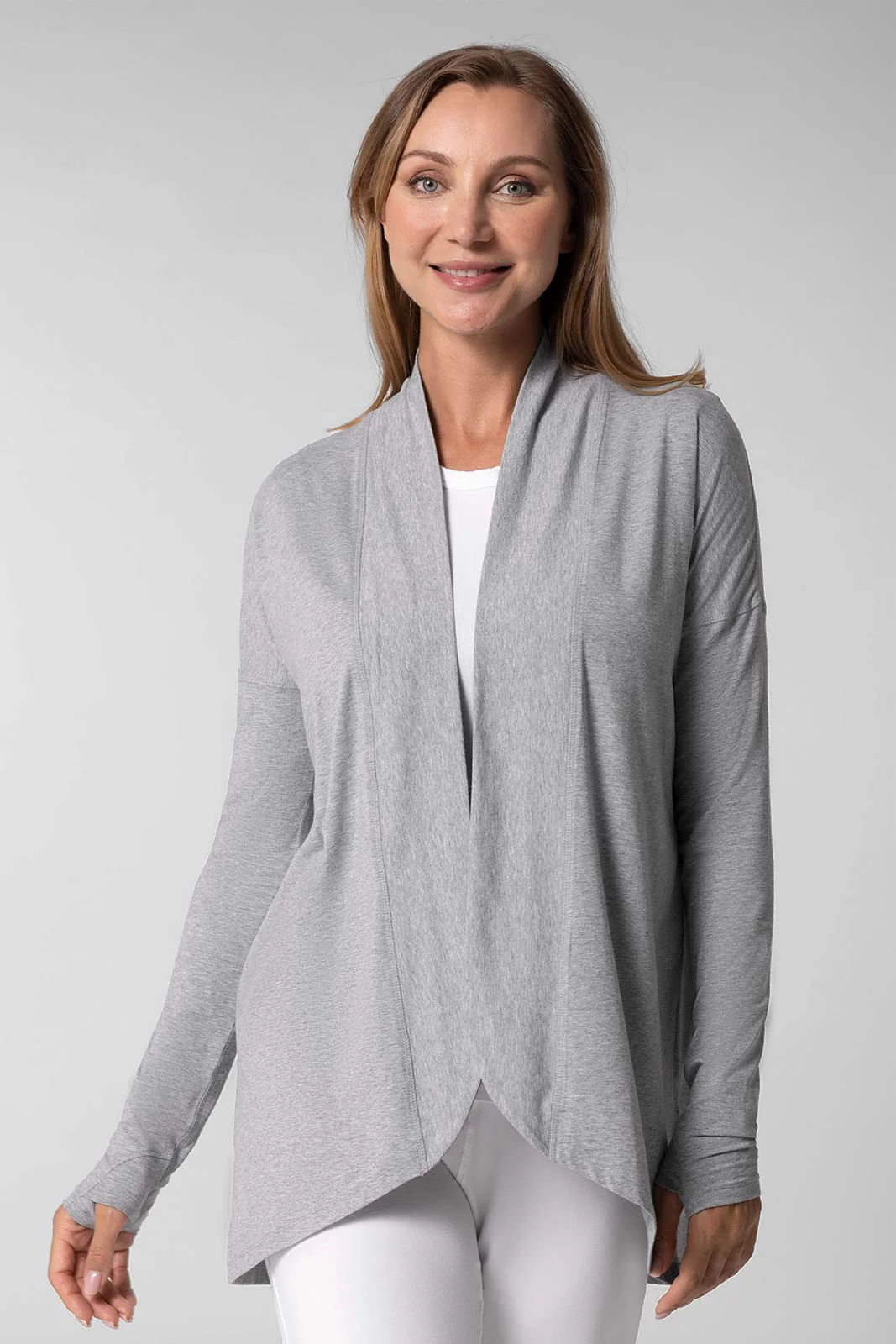 Women's Long Sleeve Sun Wrap with Back Slit | Regular Parent - Image 6