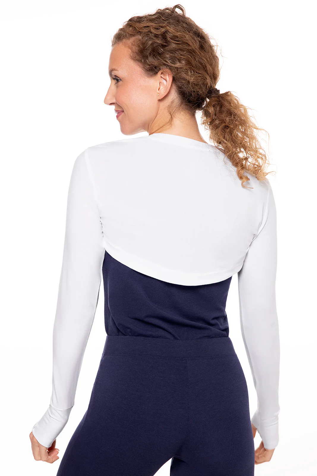 Women's Luna Pullover Shrug | White - Image 3