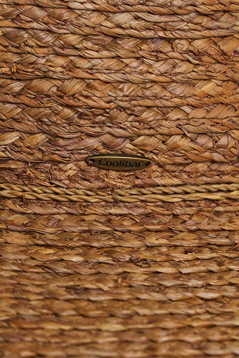 Magnolia Sun Hat in Raffia Palm | Brown - Image 8