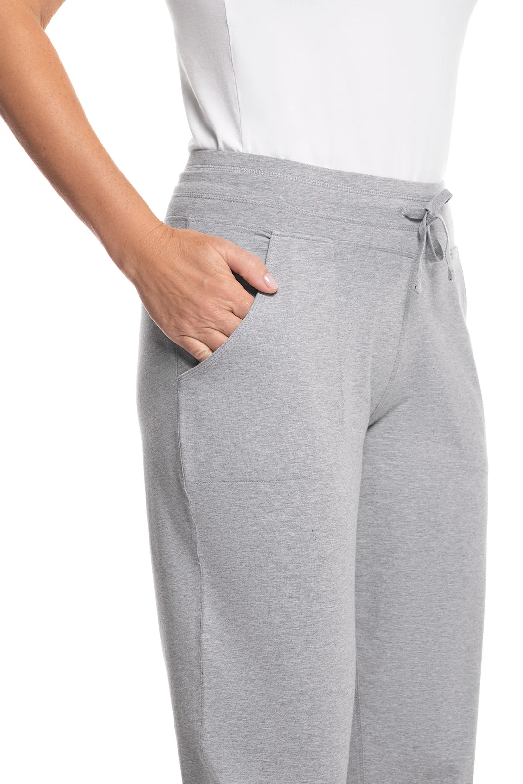 Women's Maho Weekend Pants | Grey Heather - Image 4