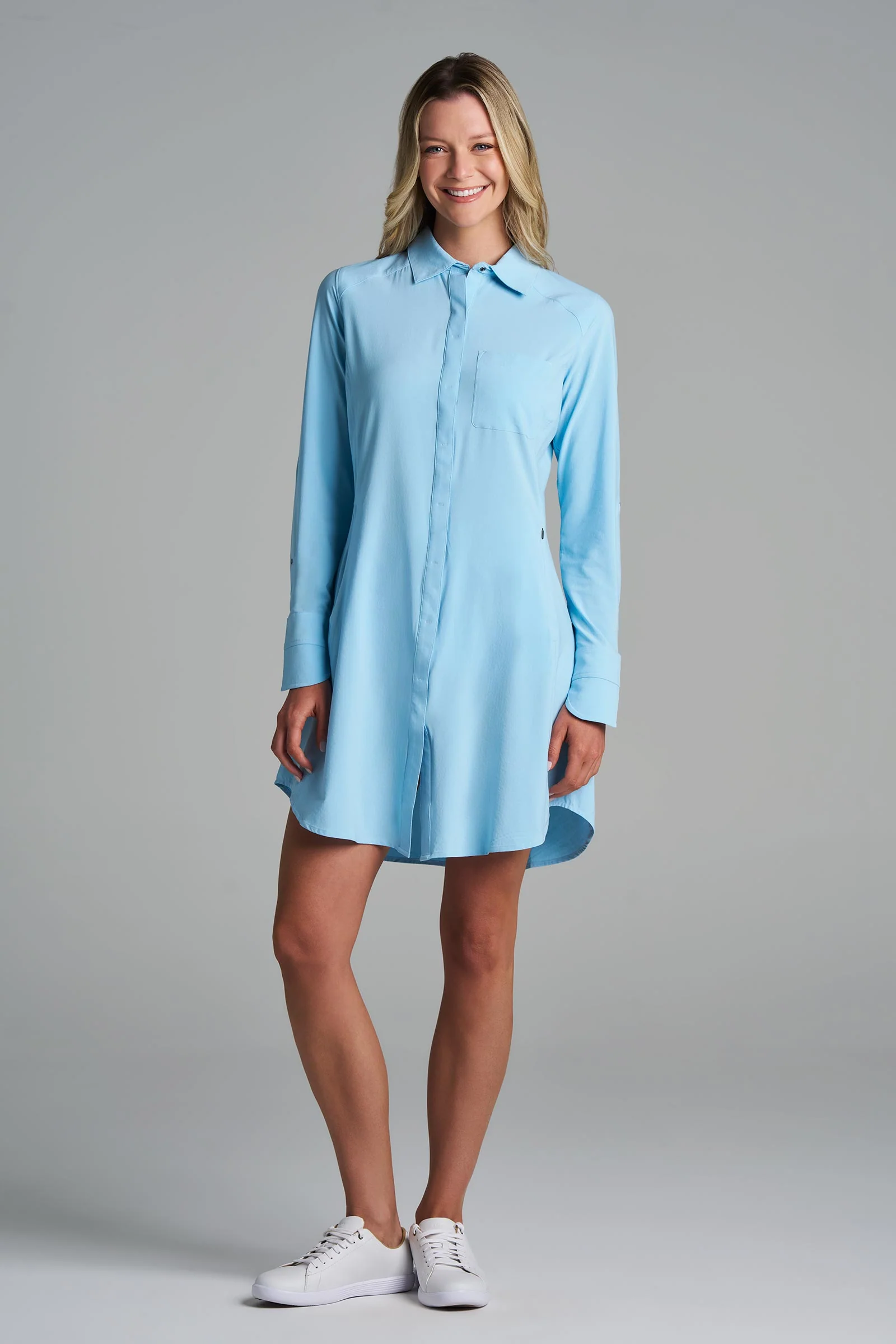 Women's Malta Travel Shirt Dress | Regular Parent - Image 11