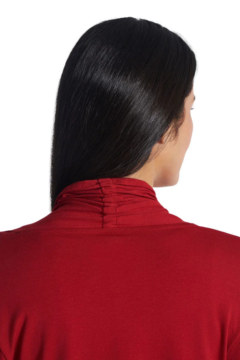 Women's Marietas Sun Wrap | Cherry - Image 4