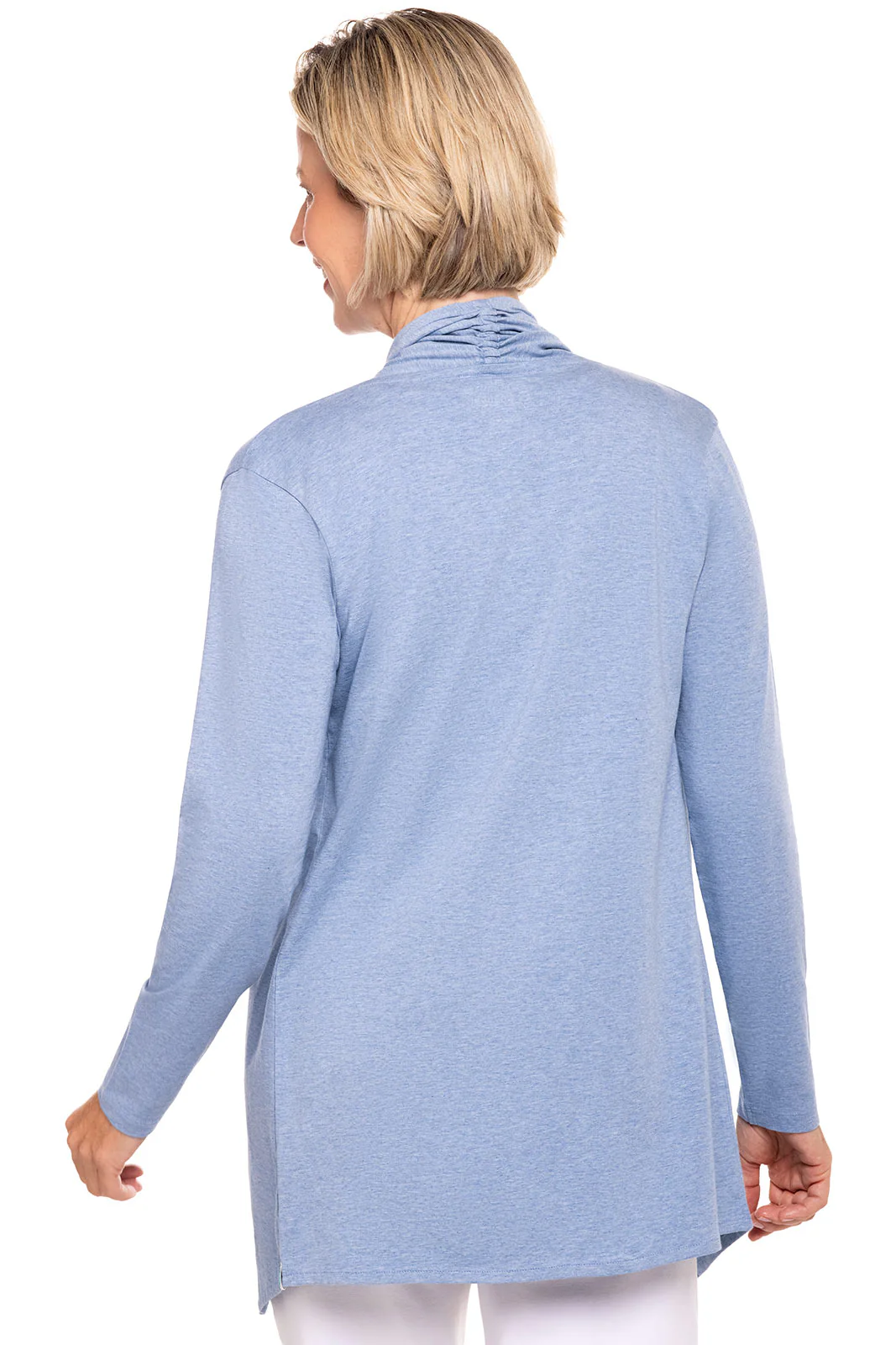 Women's Marietas Sun Wrap | Light Blue Heather - Image 3