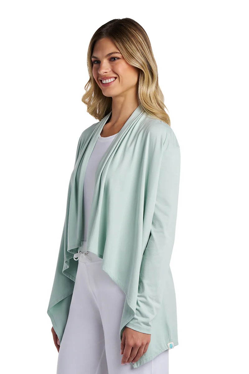 Women's Marietas Sun Wrap | Misty Aqua - Image 4