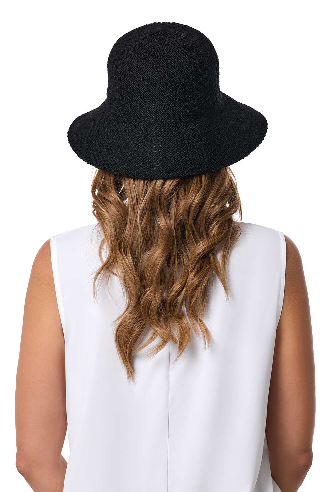 Marina Cloche Sun Hat | Black - Image 5