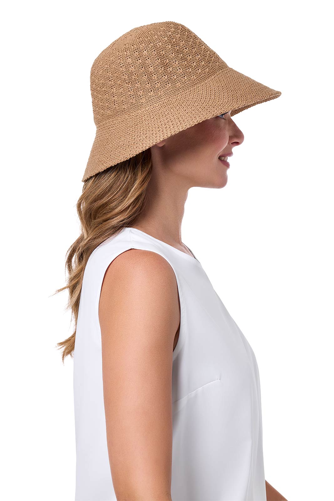 Marina Cloche Sun Hat | Tan - Image 6