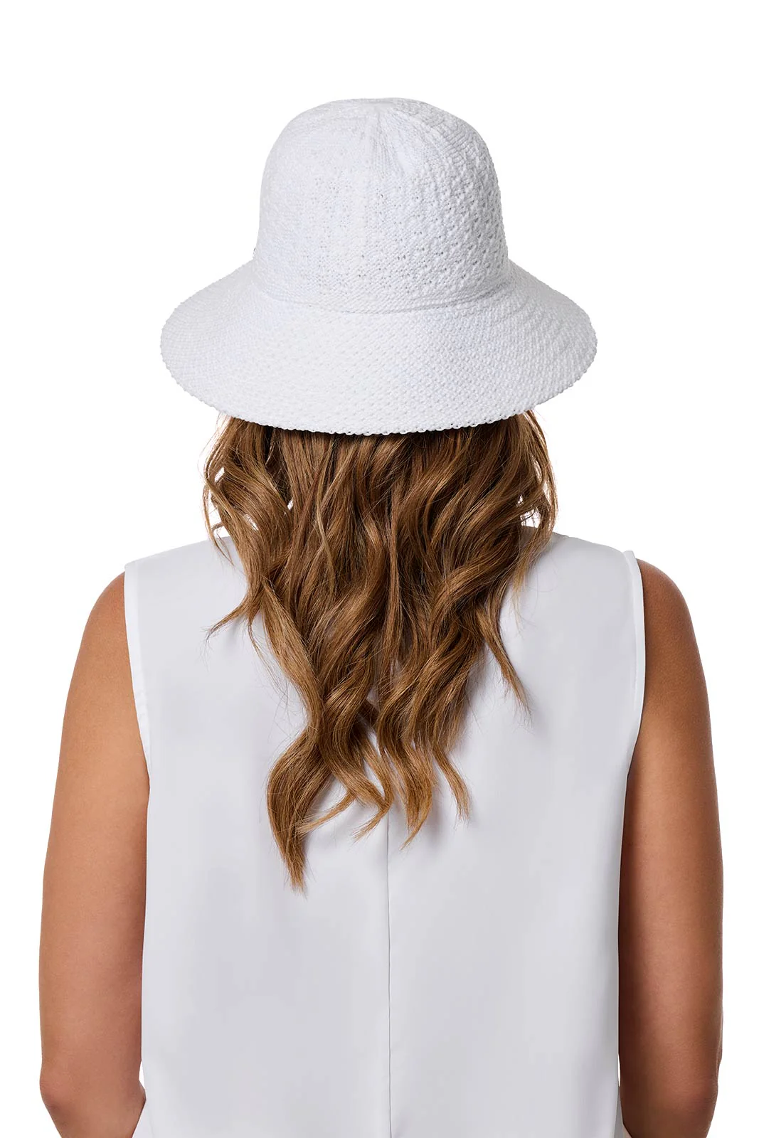 Marina Cloche Sun Hat | White - Image 5