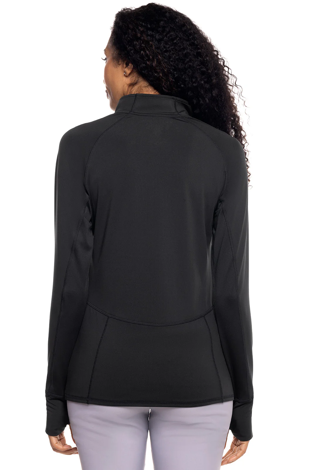 Women's Match Play Golf Pullover | Black - Image 3