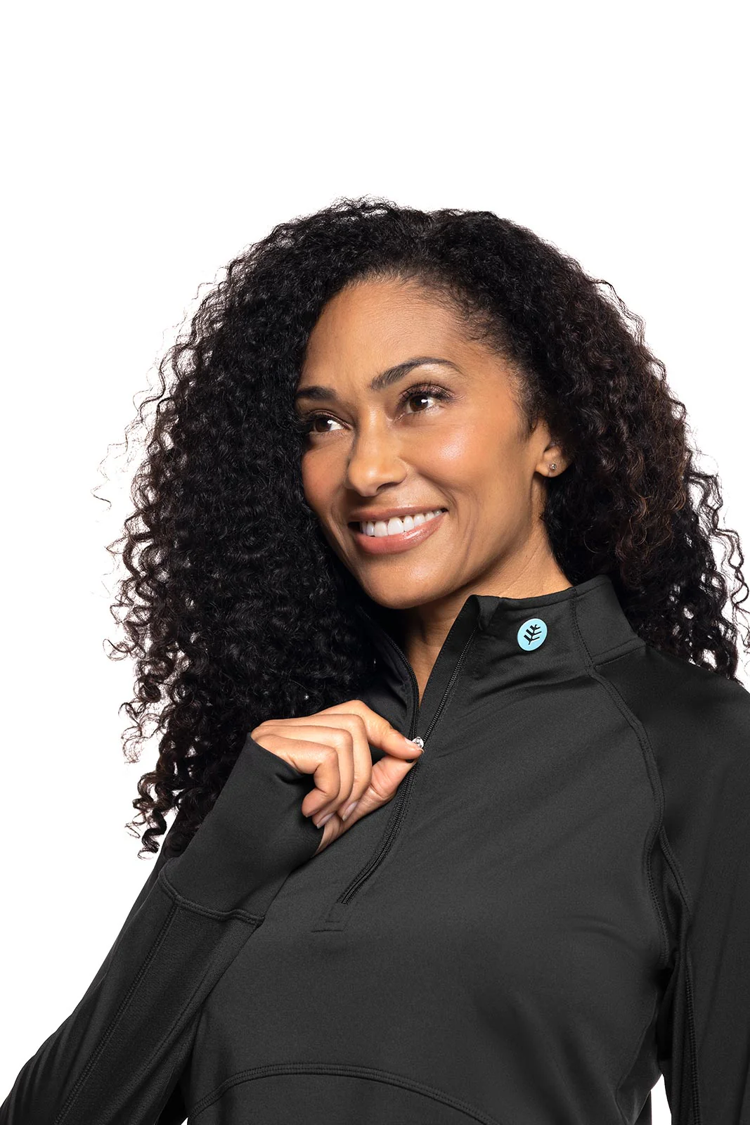 Women's Match Play Golf Pullover | Black - Image 5