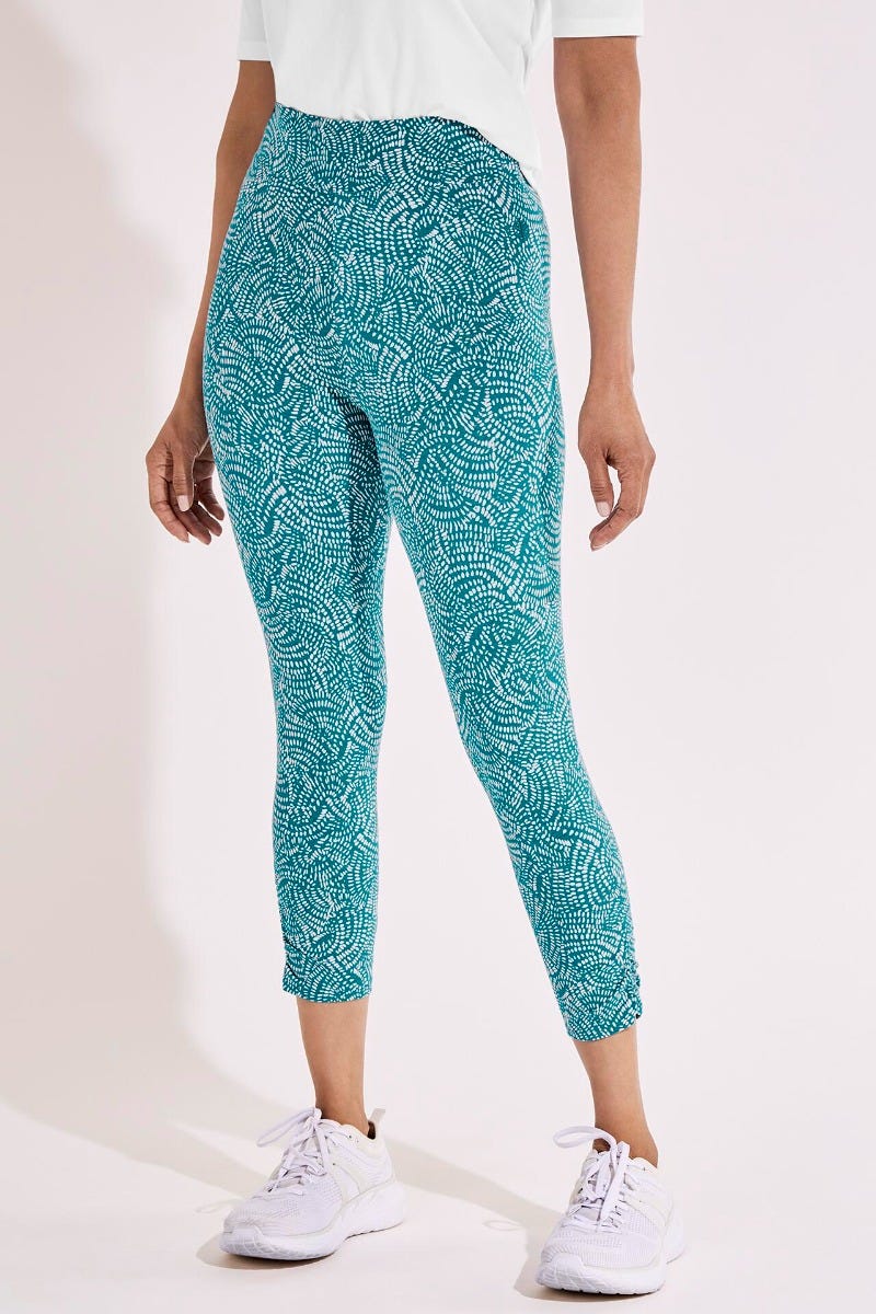 Women's Matiz Ruched Capris | Regular Parent - Image 2