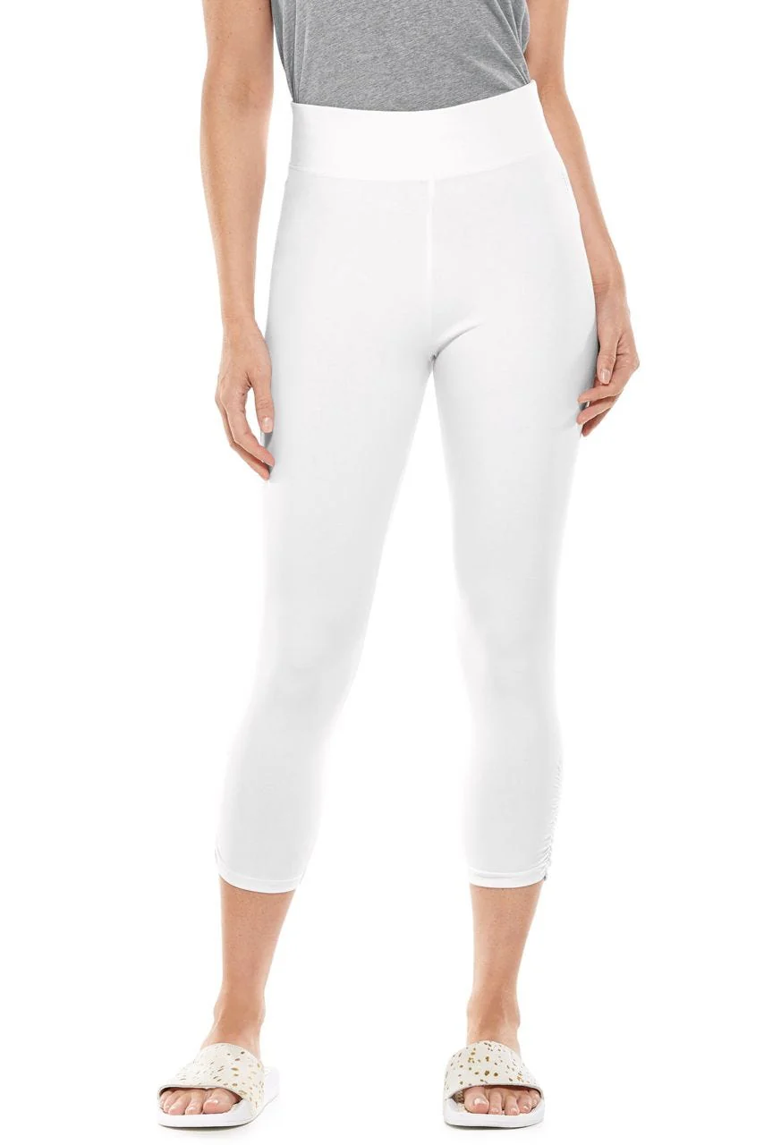 Women's Matiz Ruched Capris | Regular Parent - Image 5
