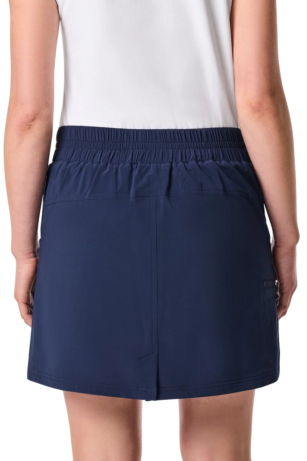 Women's Mendocino Travel Skort | Navy - Image 4
