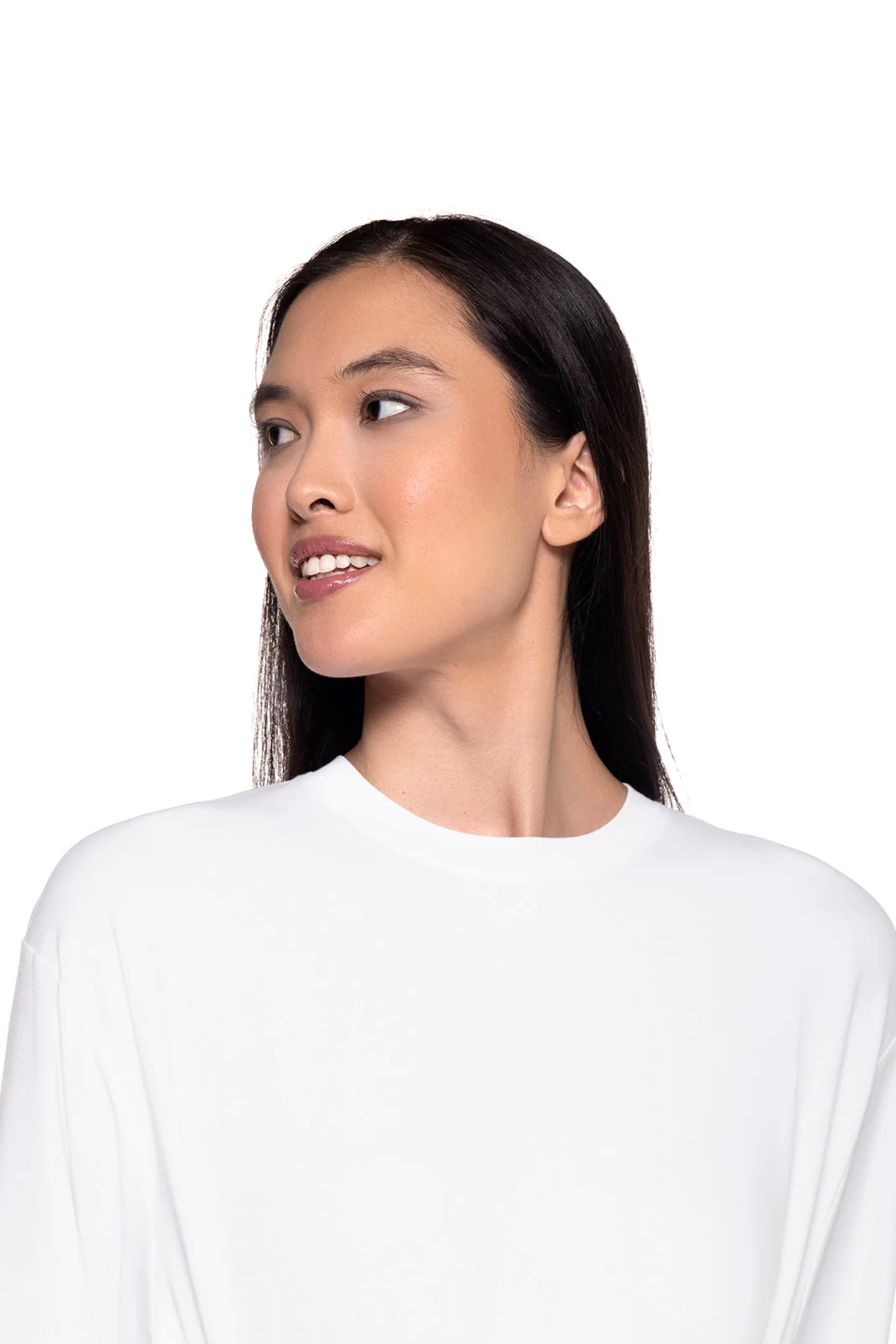 Women's Merrick Tie Long Sleeve Shirt | White - Image 5