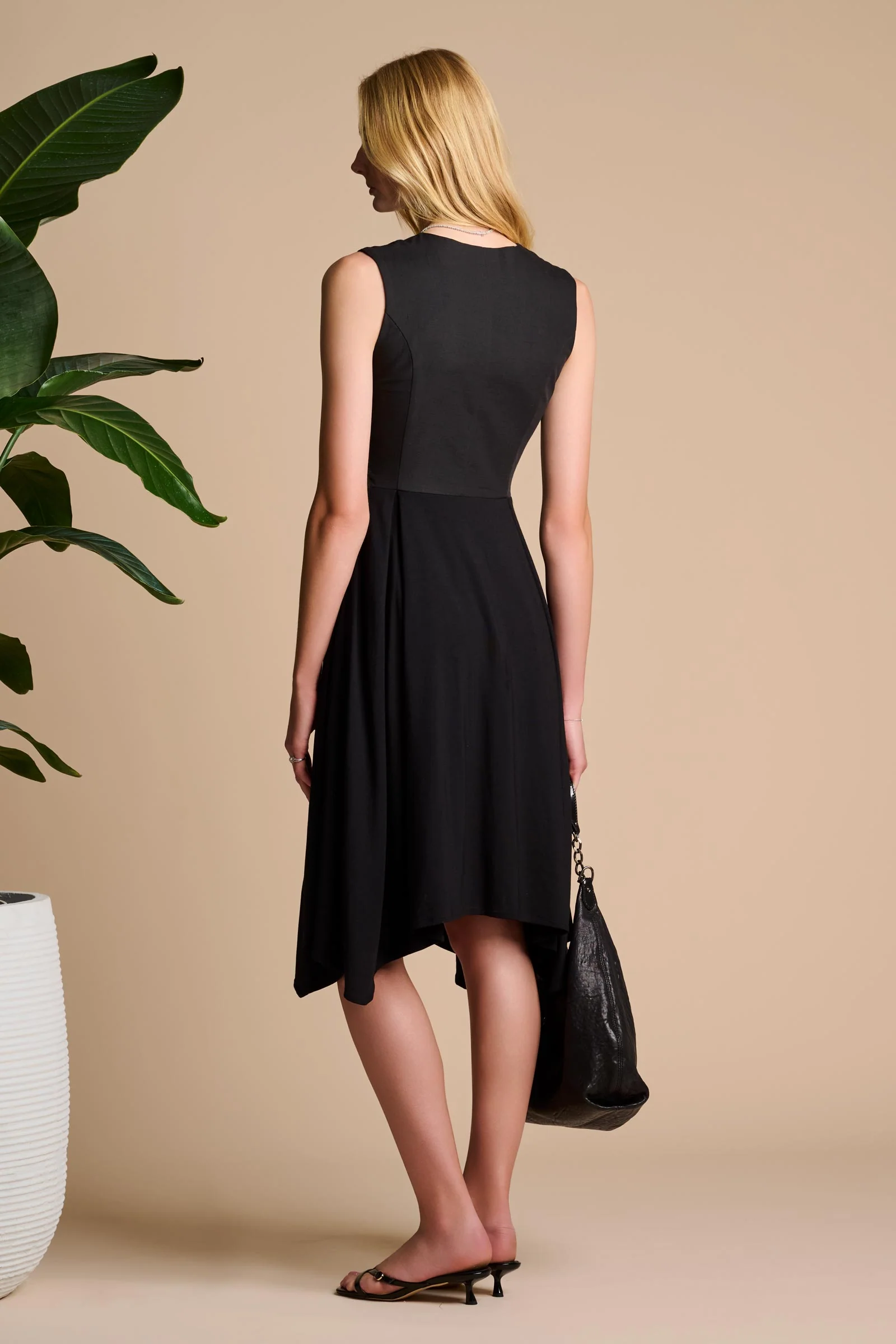 Monroe 2.0 Midi Dress | Black - Image 5