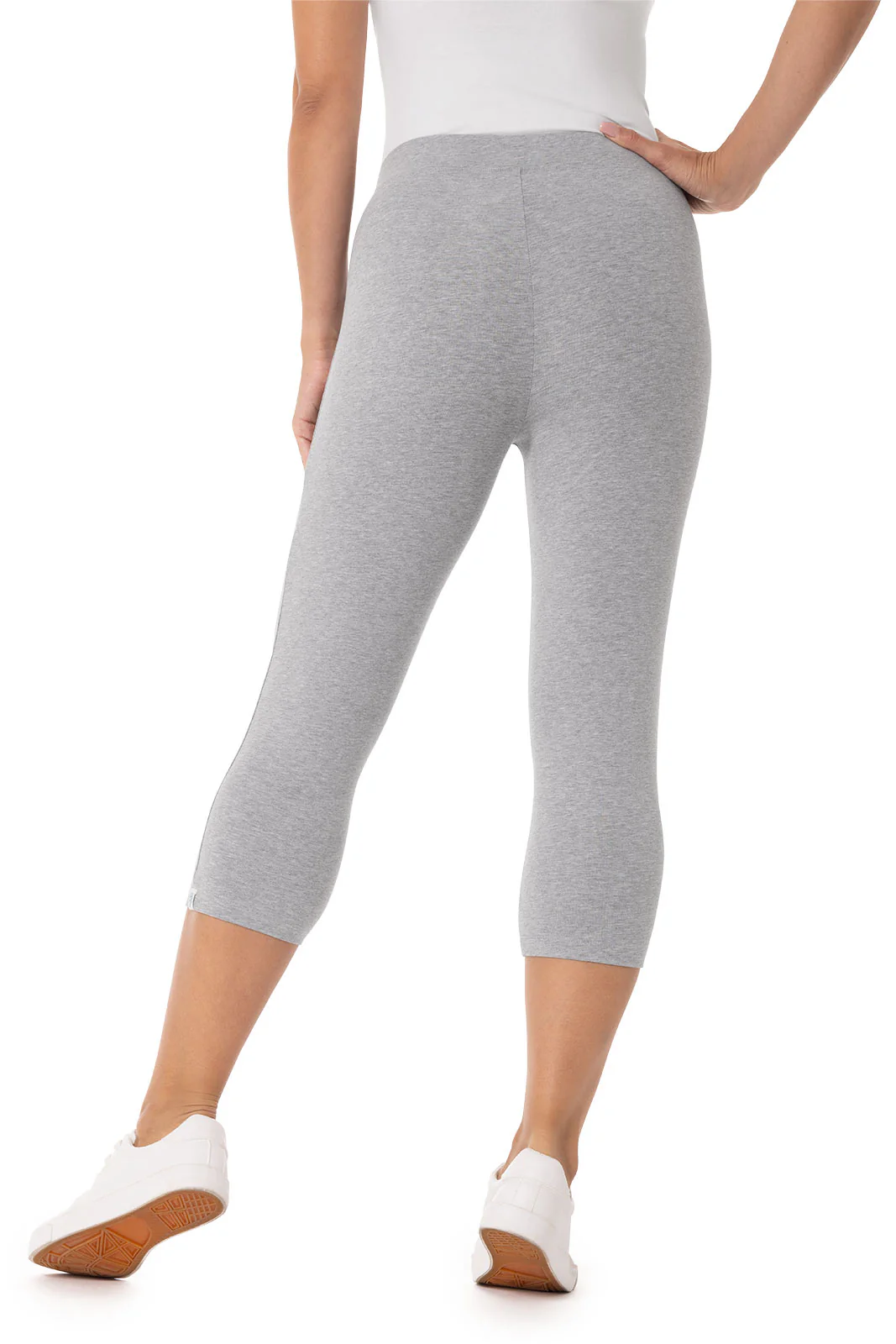 Women's Monterey Summer Capris | Grey Heather - Image 3
