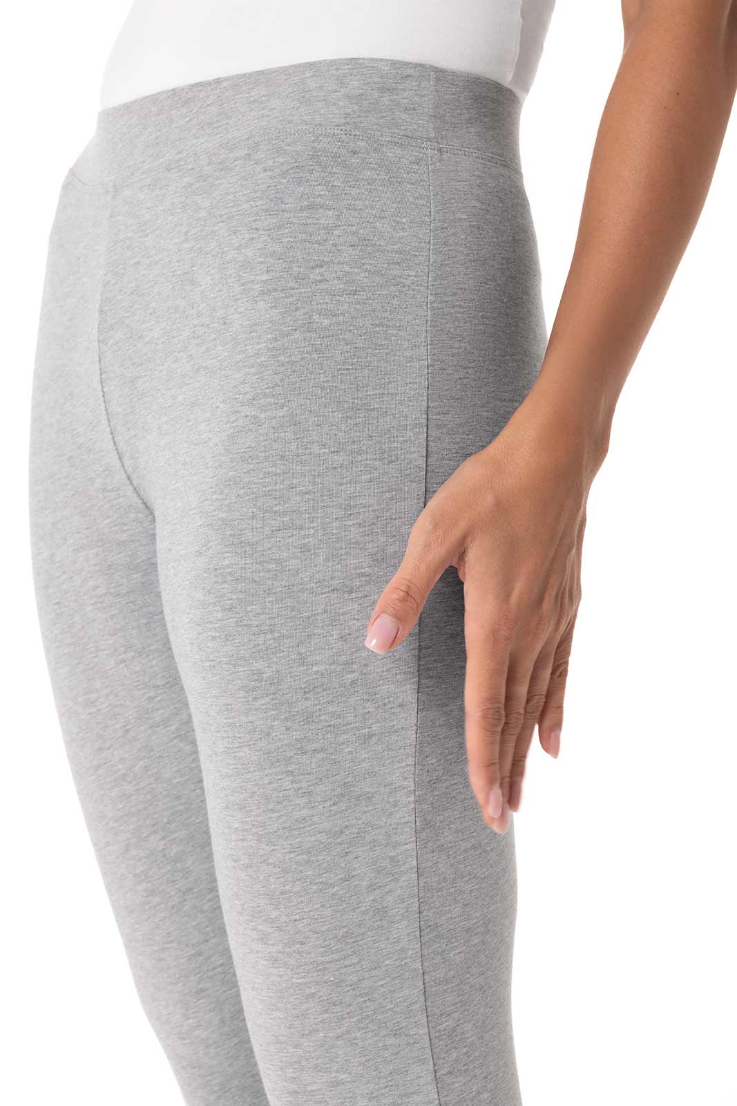 Women's Monterey Summer Capris | Grey Heather - Image 4