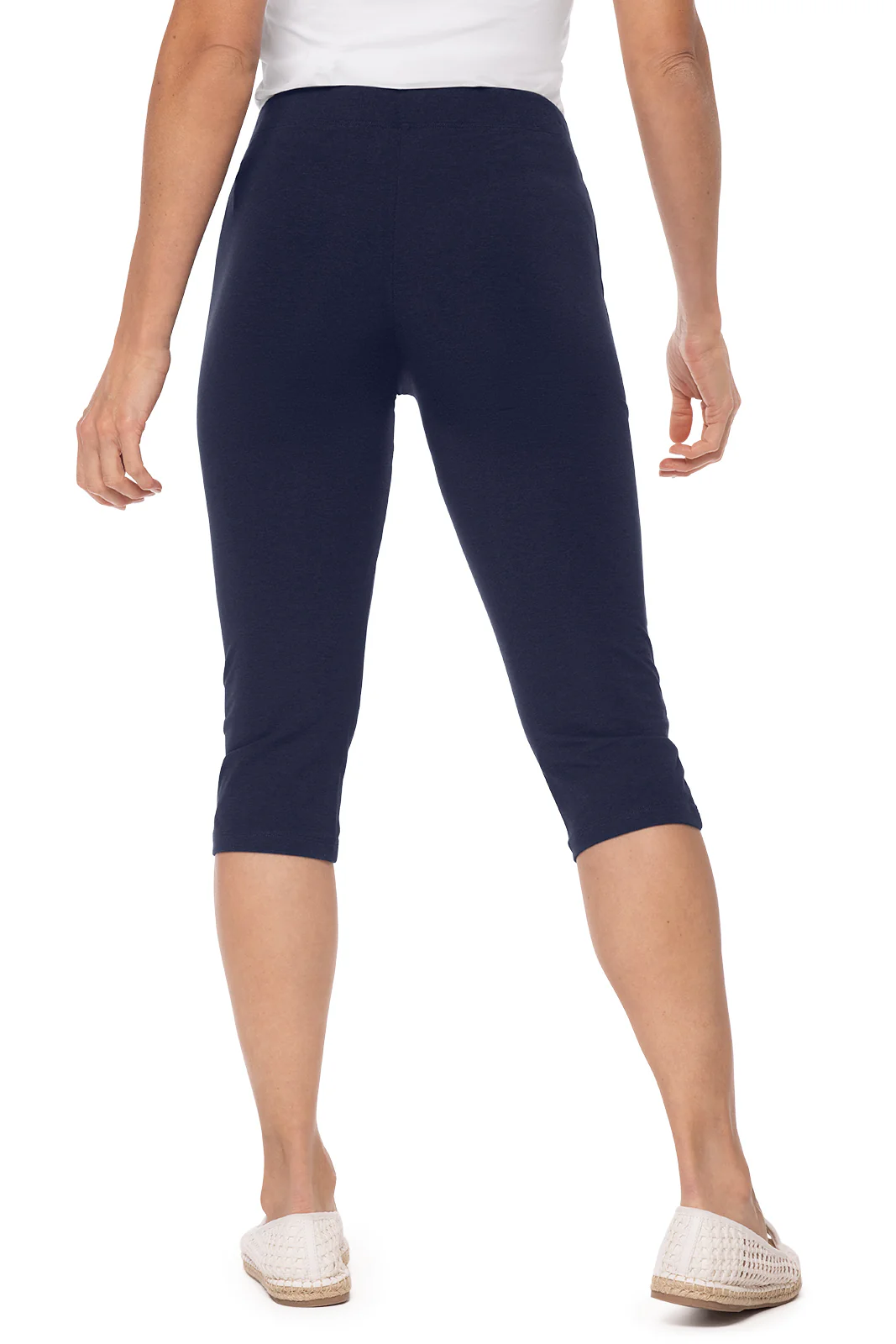 Women's Monterey Summer Capris | Navy - Image 3