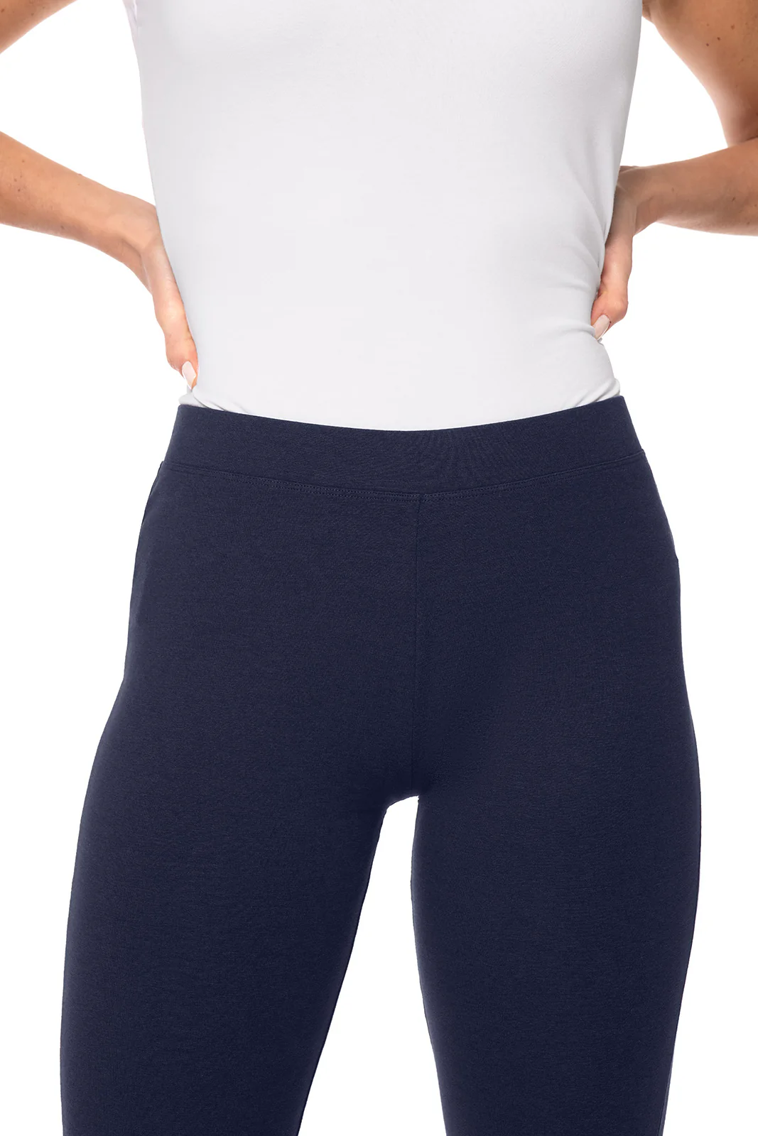 Women's Monterey Summer Capris | Navy - Image 4