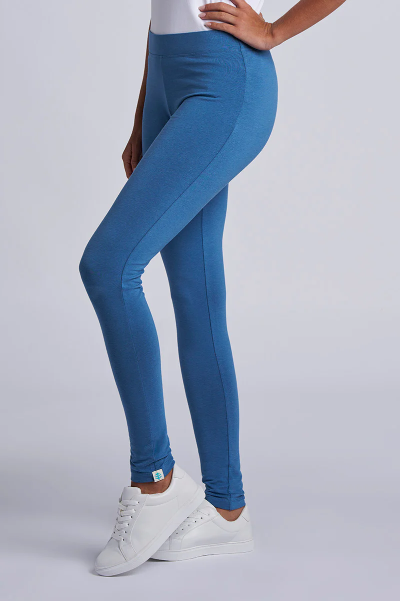 Women's Monterey Summer Leggings | Blue Dusk - Image 4