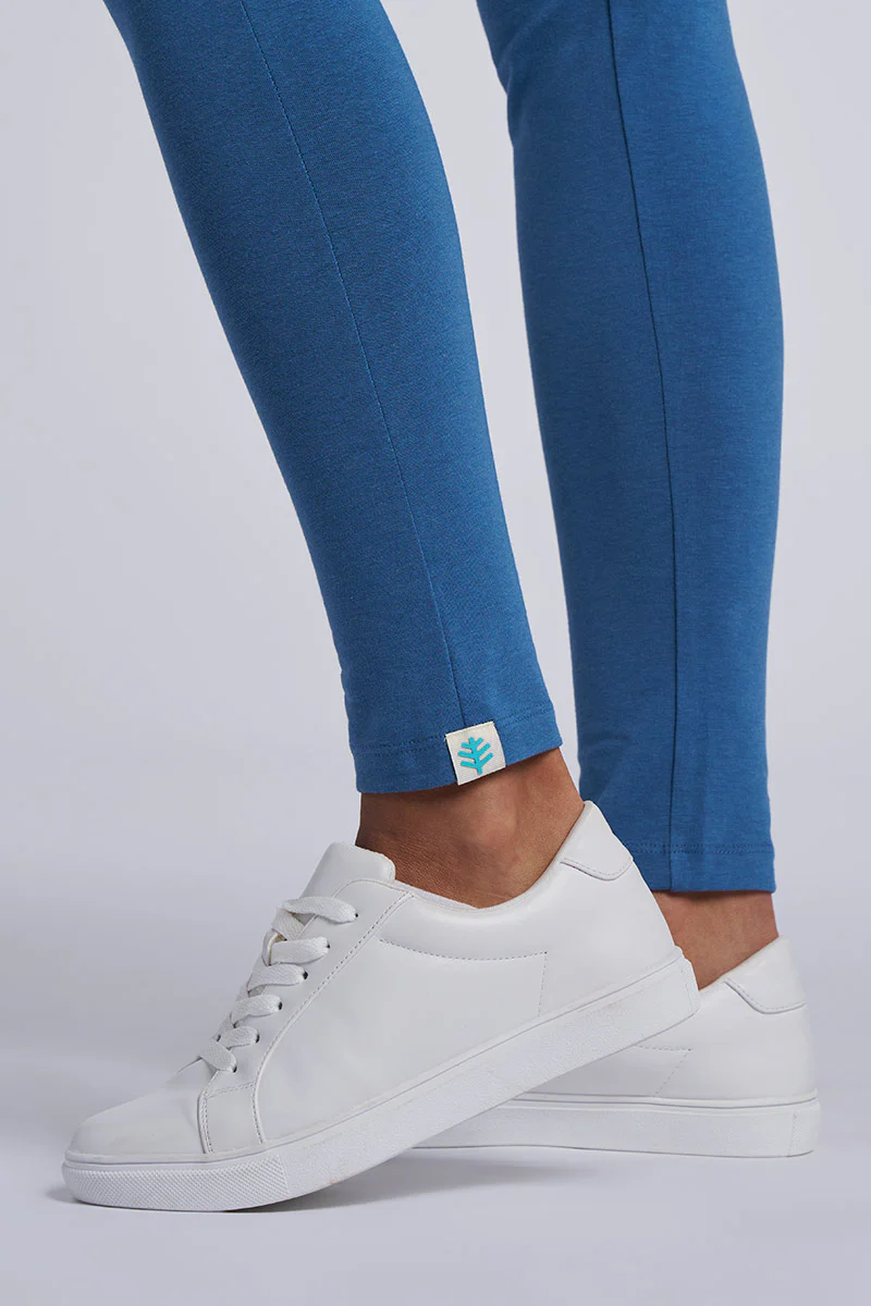 Women's Monterey Summer Leggings | Blue Dusk - Image 5