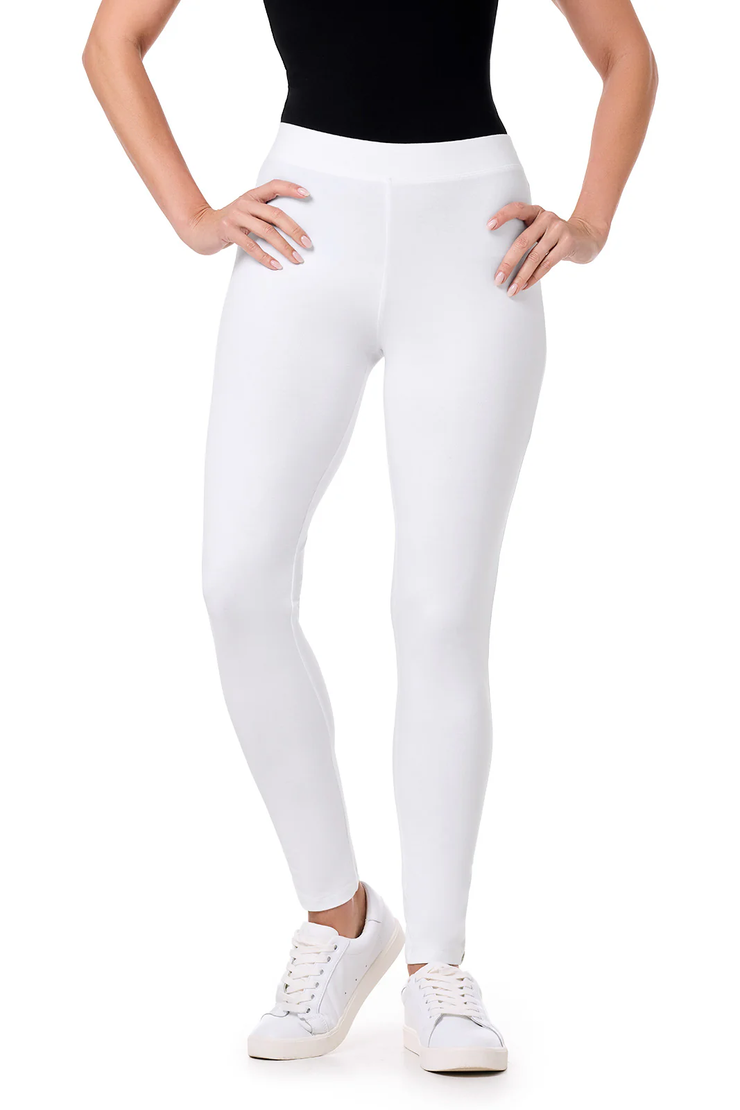 Women's Monterey Summer Leggings | White - Image 2