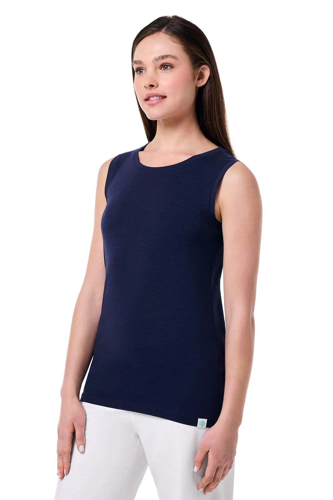 Women's Morada Everyday Basic Tank | Navy - Image 4