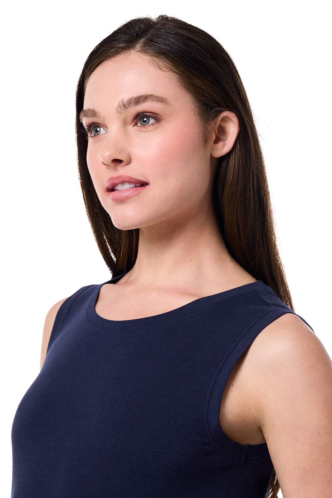 Women's Morada Everyday Basic Tank | Navy - Image 5