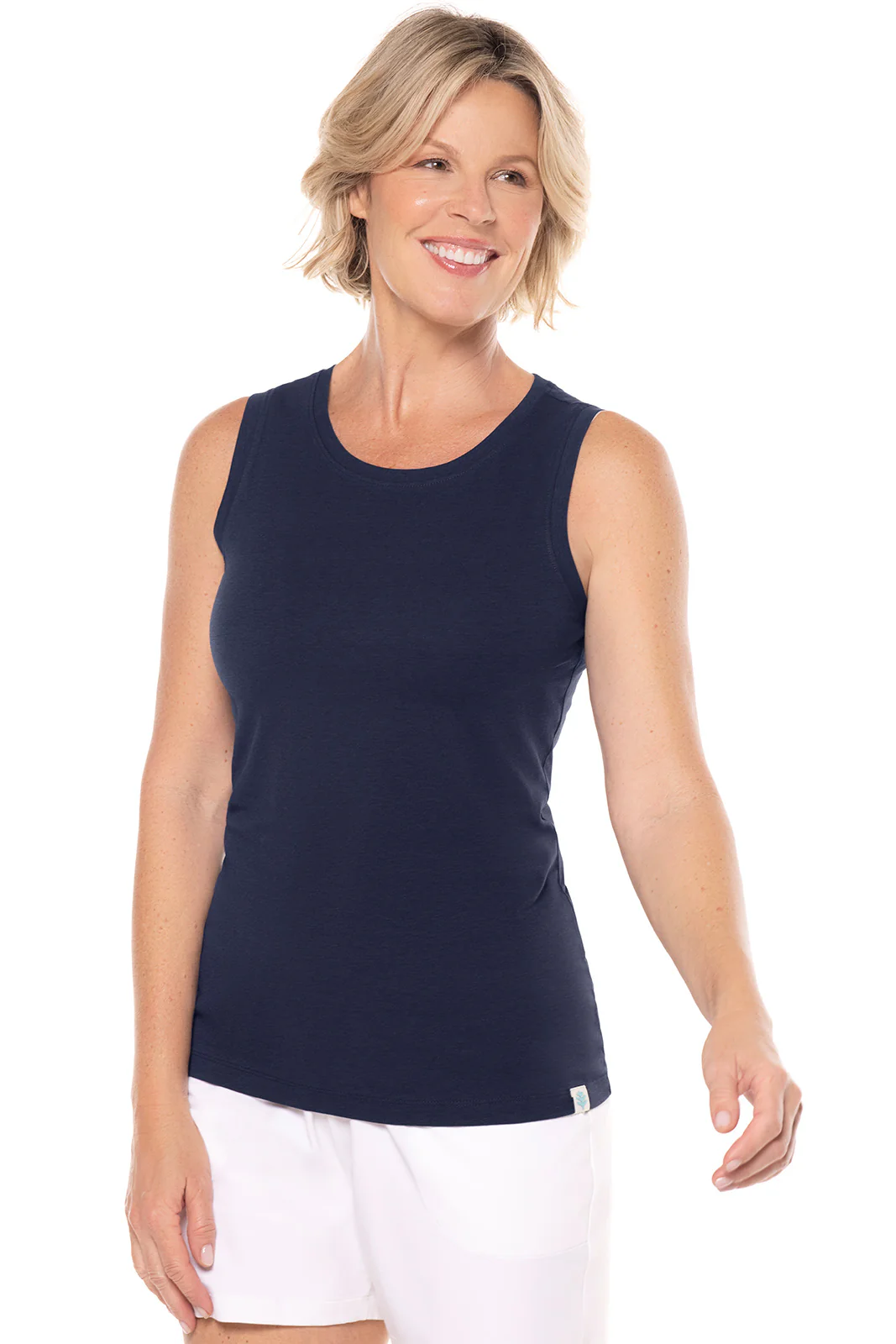 Women's Morada Everyday Basic Tank | Navy - Image 7