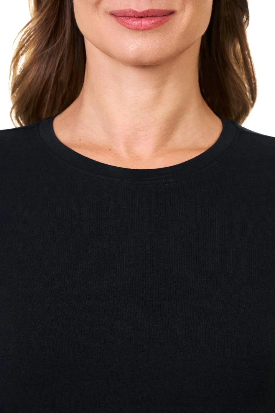 Women's Morada Everyday Long Sleeve T-Shirt | Black - Image 4
