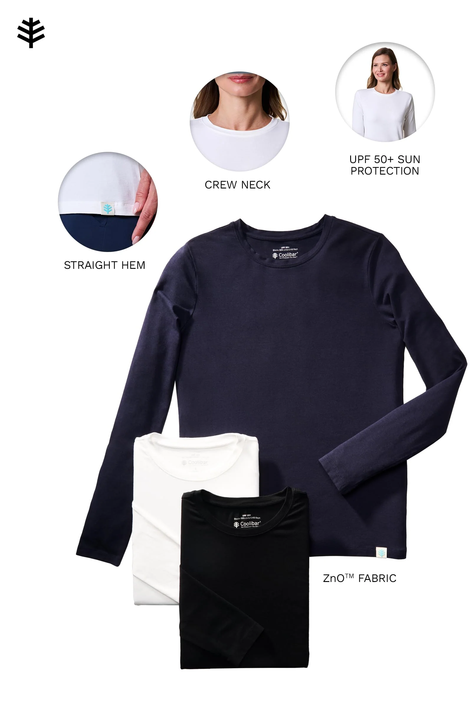 Women's Morada Everyday Long Sleeve T-Shirt | White - Image 8