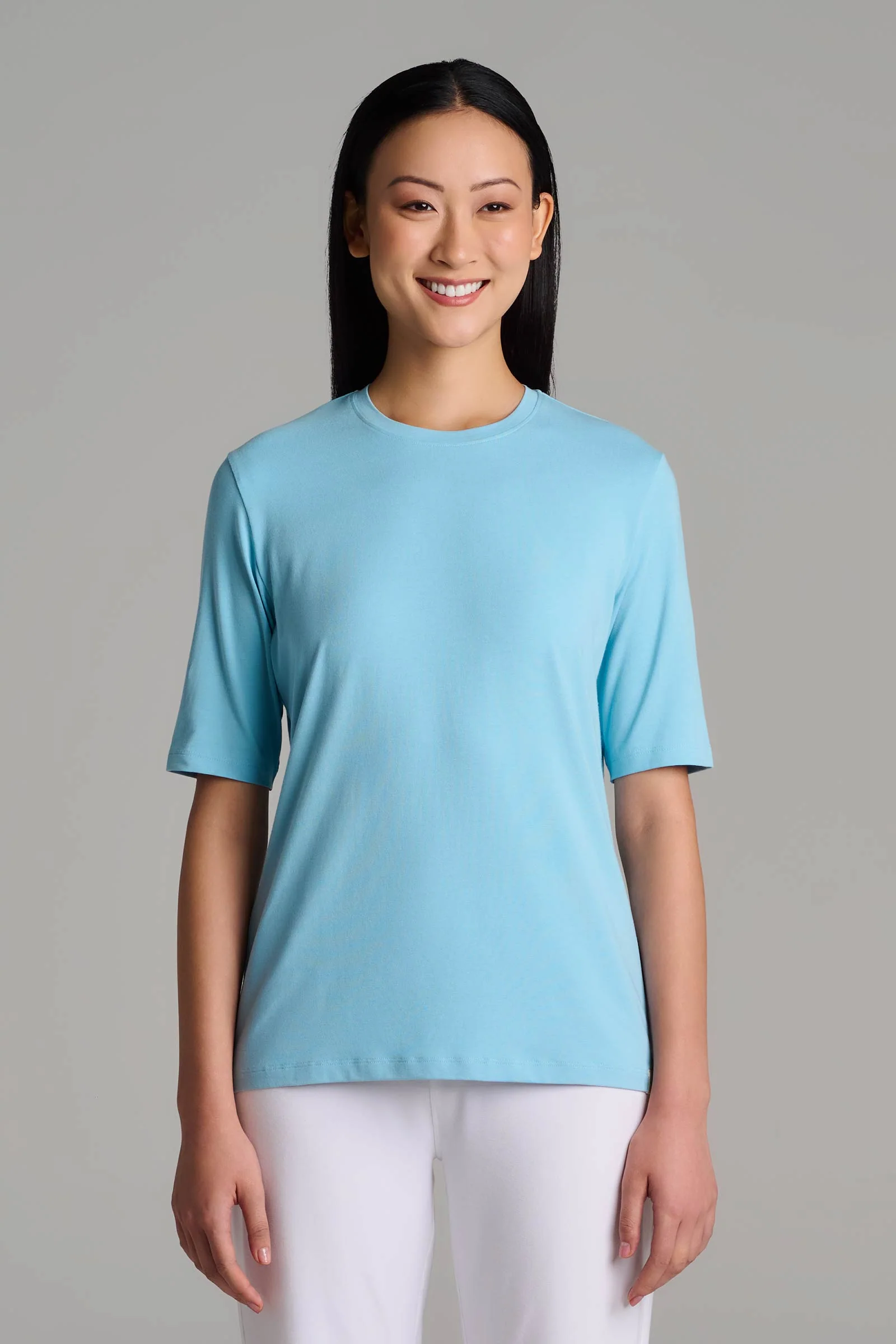Women's Morada Everyday Short Sleeve T-Shirt | Arctic Blue