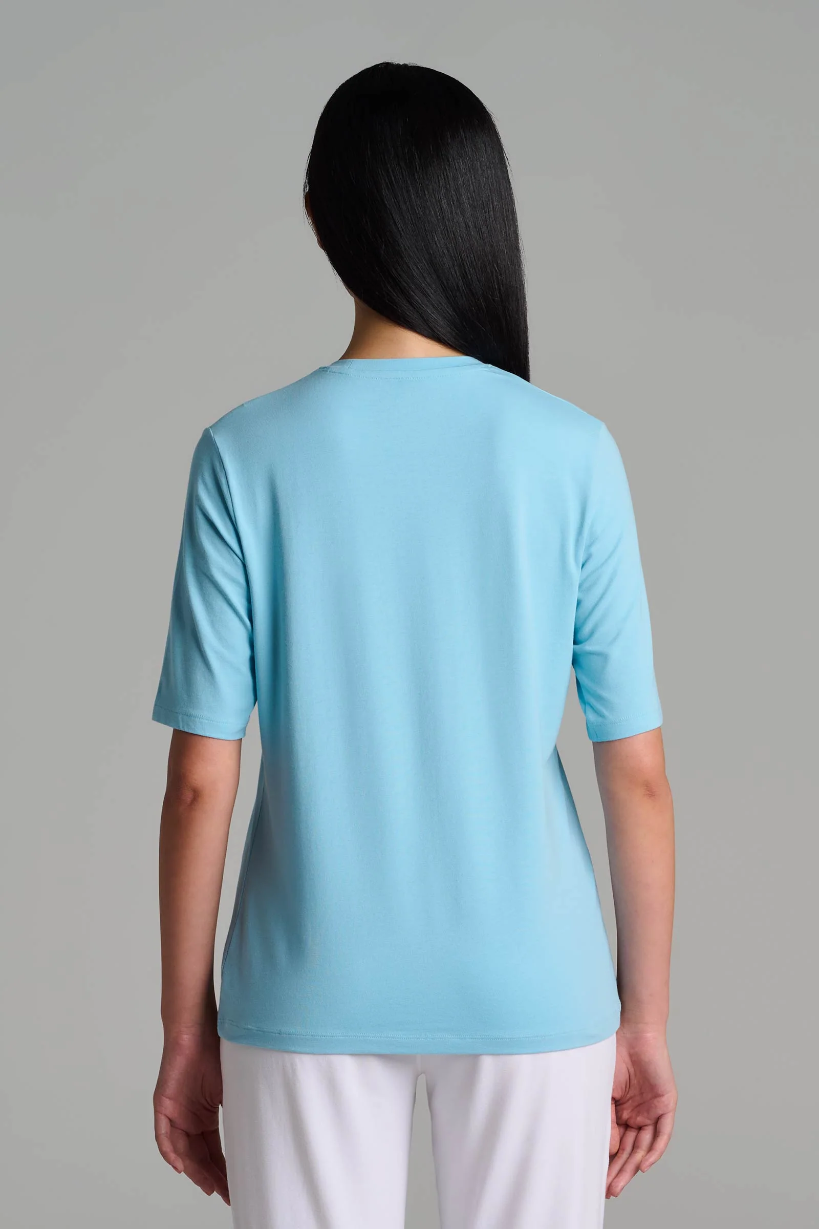 Women's Morada Everyday Short Sleeve T-Shirt | Arctic Blue - Image 2