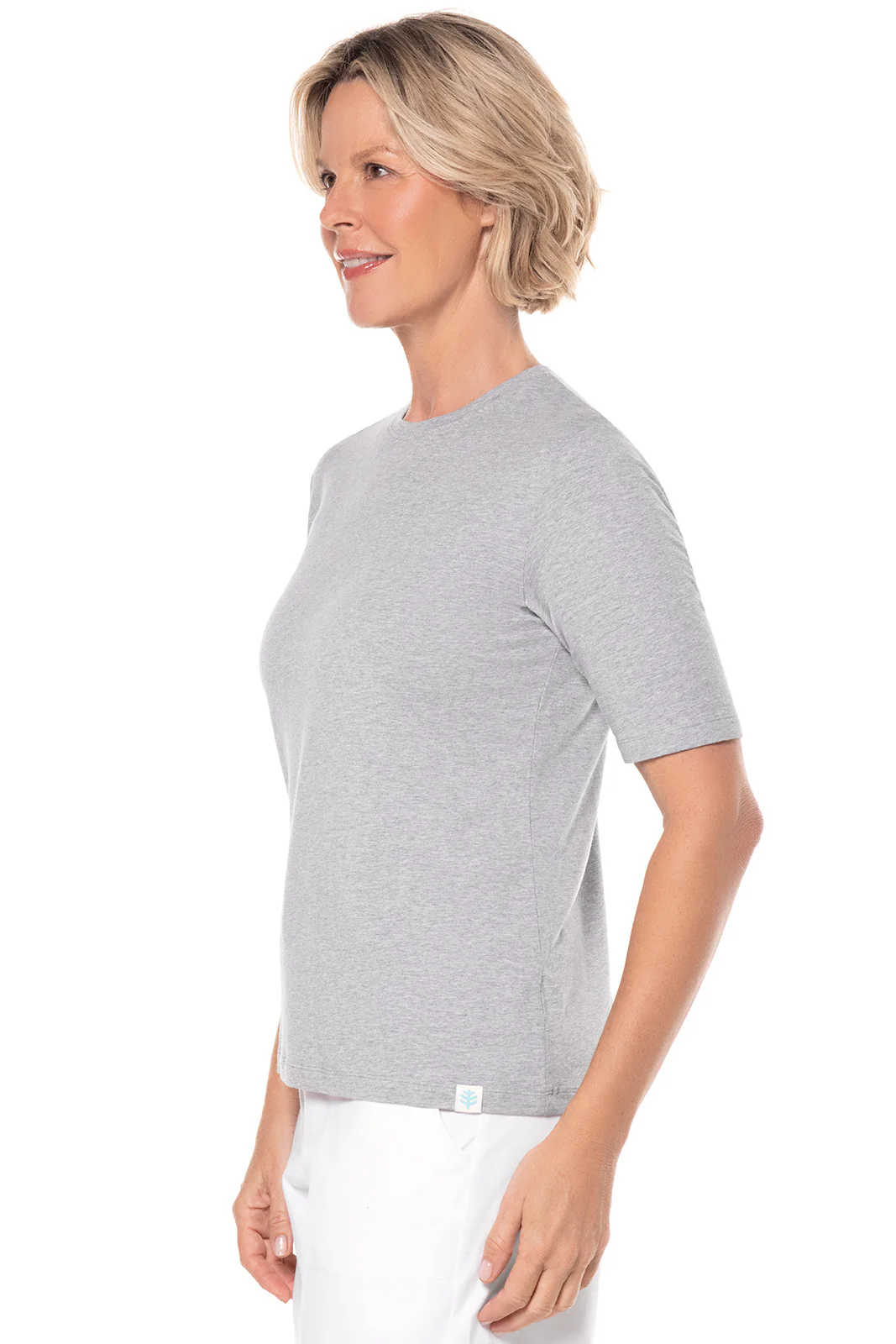 Women's Morada Everyday Short Sleeve T-Shirt | Grey Heather - Image 4