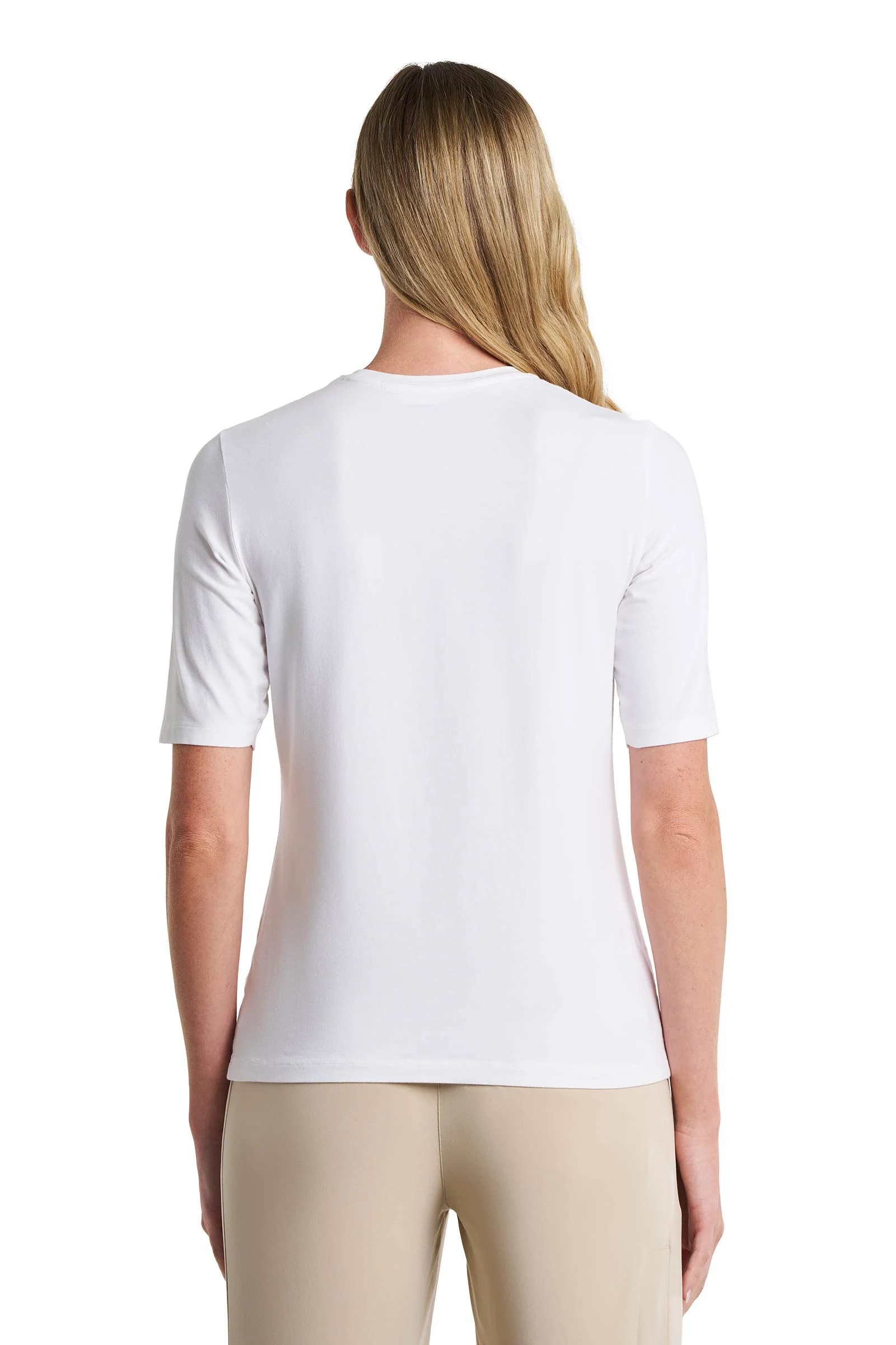 Women's Morada Everyday Short Sleeve T-Shirt | White - Image 6